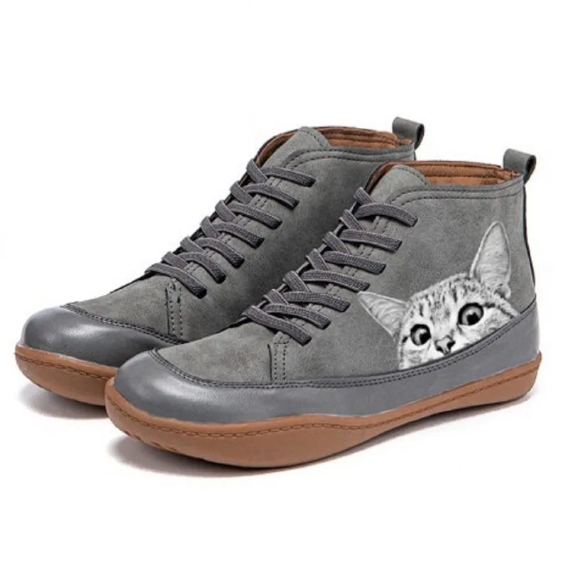 ELENA – LEATHER BOOTS FOR CAT LOVERS