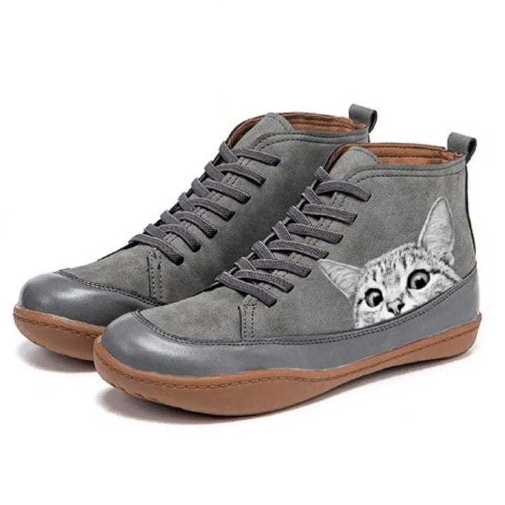 ELENA – LEATHER BOOTS FOR CAT LOVERS