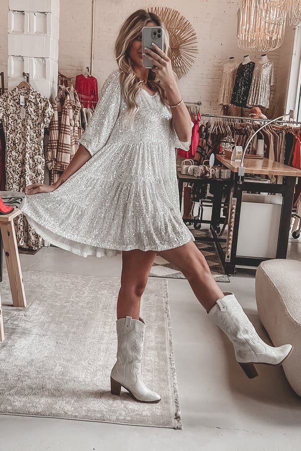 Coco - Sequin Sparkly Mini Dress