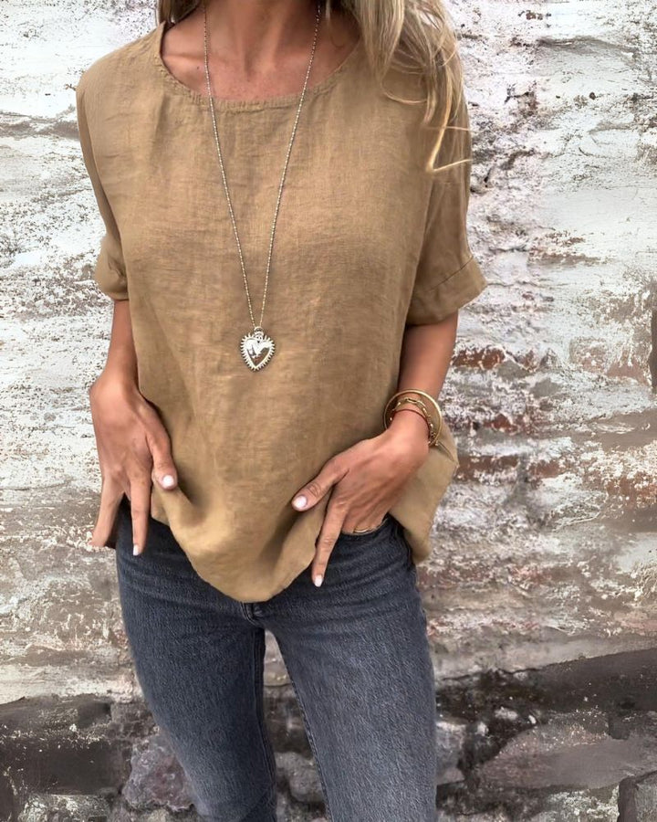 Essential Everyday T-Shirt – Soft Lightweight Basic Tee for Casual & Layered Styling