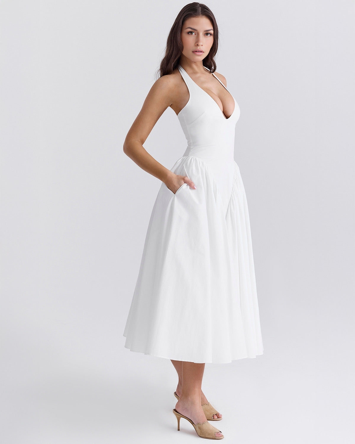 Elegant Monroe Midi Dress for a Stylish Look