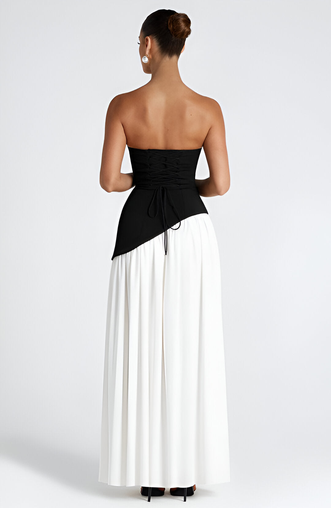 AURORA – RADIANT STRAPLESS EVENING GOWN