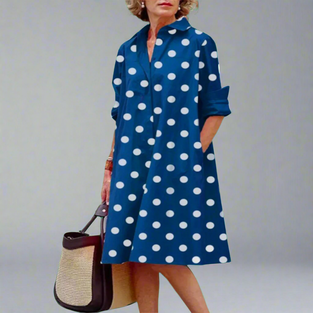 Anneliese - Luxe Midi Dress with Elegant Design