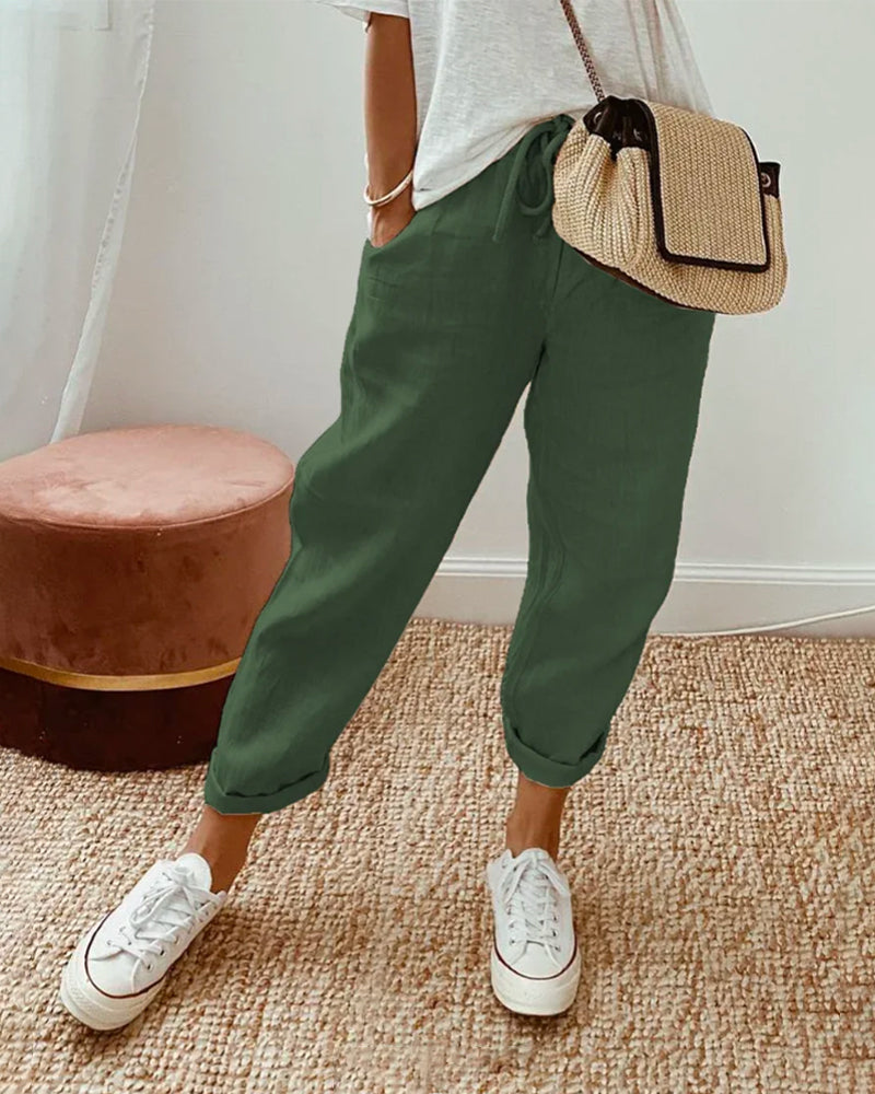 Emily™ | Elegant Cotton Pants