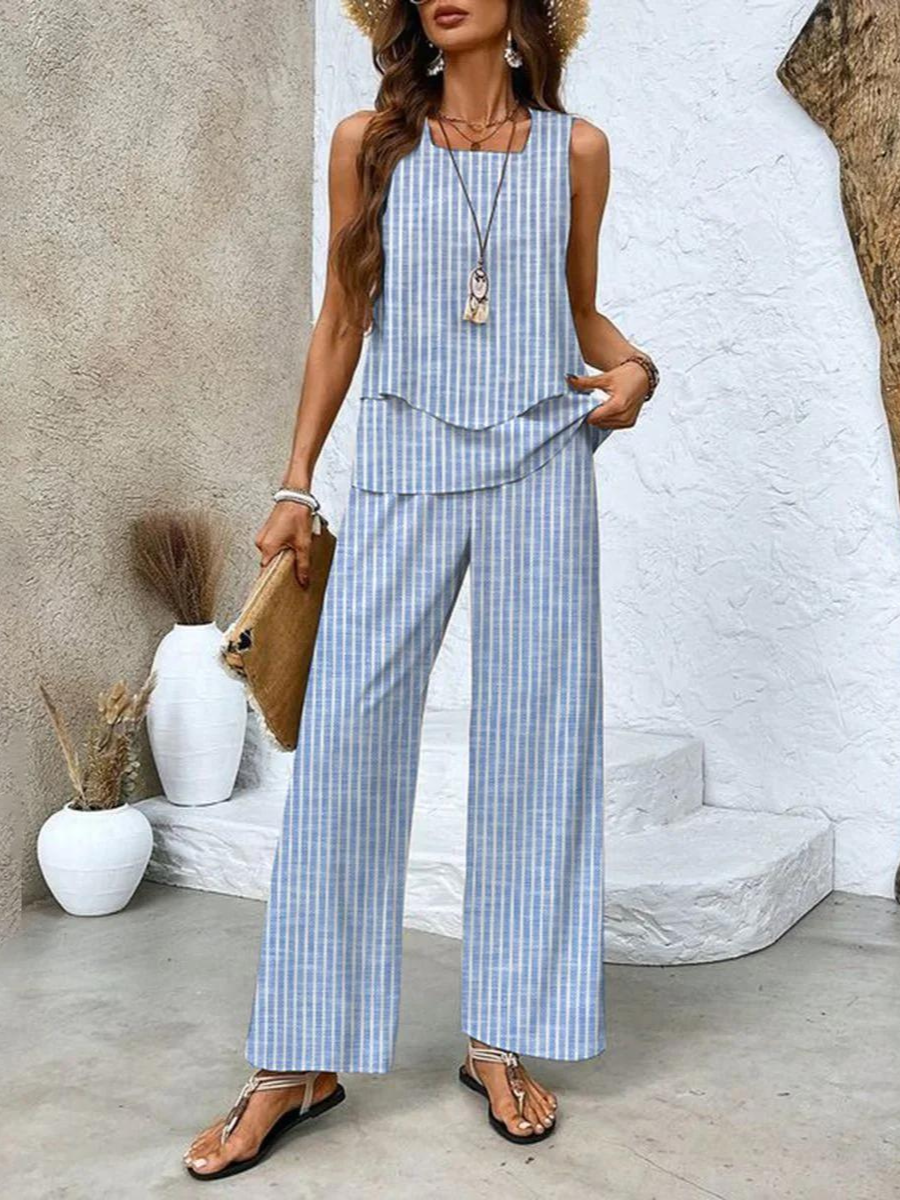 Elara - Chic and Comfortable Summer Outfit for Stylish Warm Days