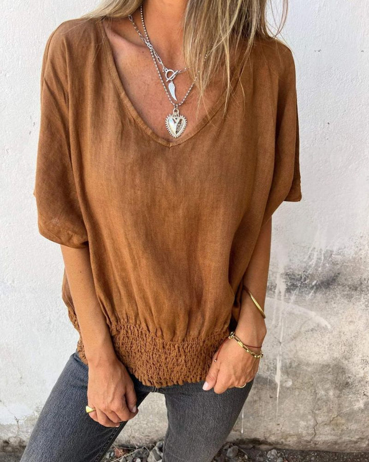 LENNOX – CLOSE CUT V NECK TEE