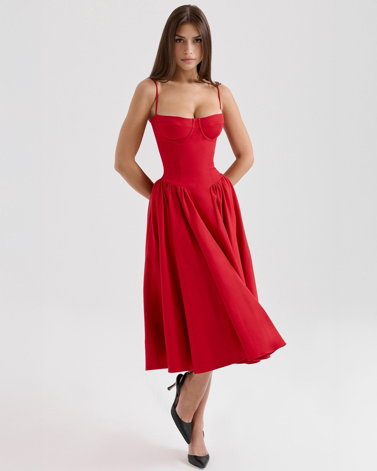 Elegant Monroe Midi Dress for a Stylish Look