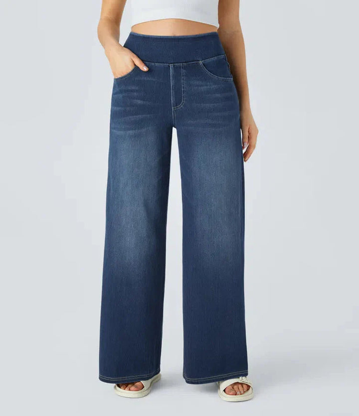 Relaxed Fit Wide Leg Jeans – Modern Denim Pants for Casual & Everyday Styling