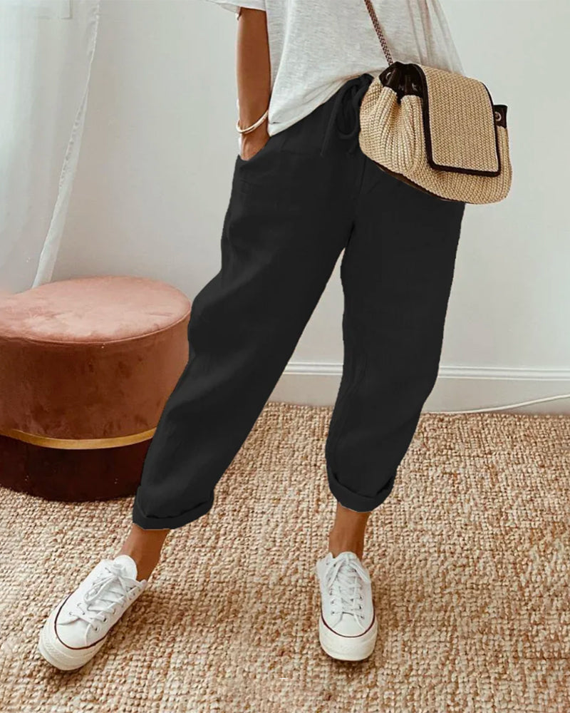 Emily™ | Elegant Cotton Pants
