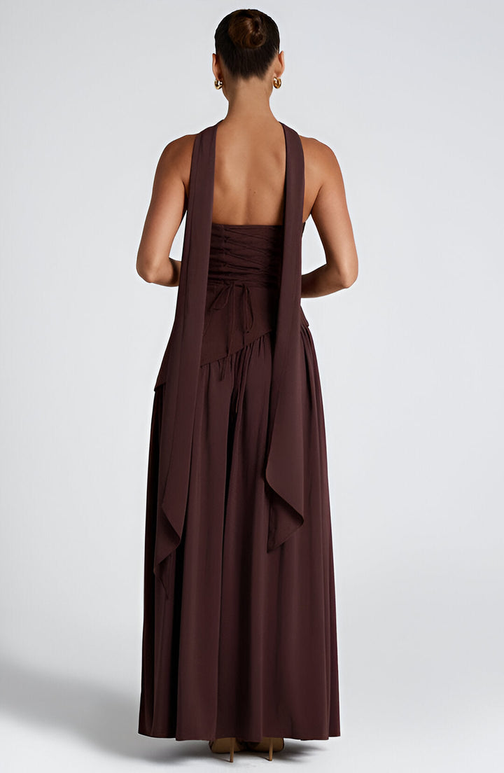 AURORA – RADIANT STRAPLESS EVENING GOWN