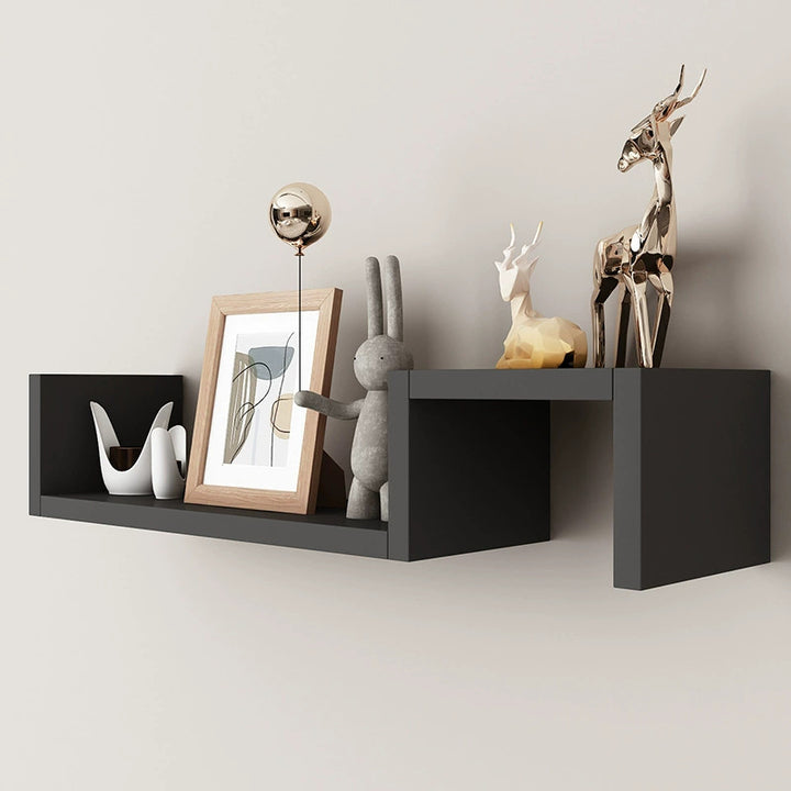 Minimalist Wall Shelves – One or Two Layer Design