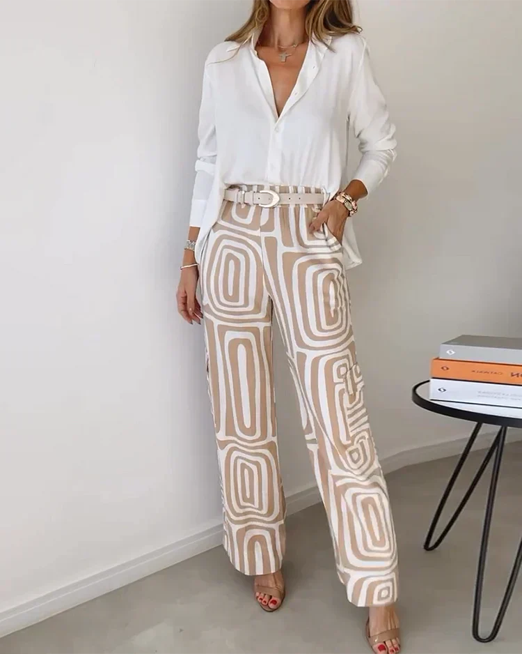 Selene - Conjunto Cómodo y Elegante con Cinturón Gratis