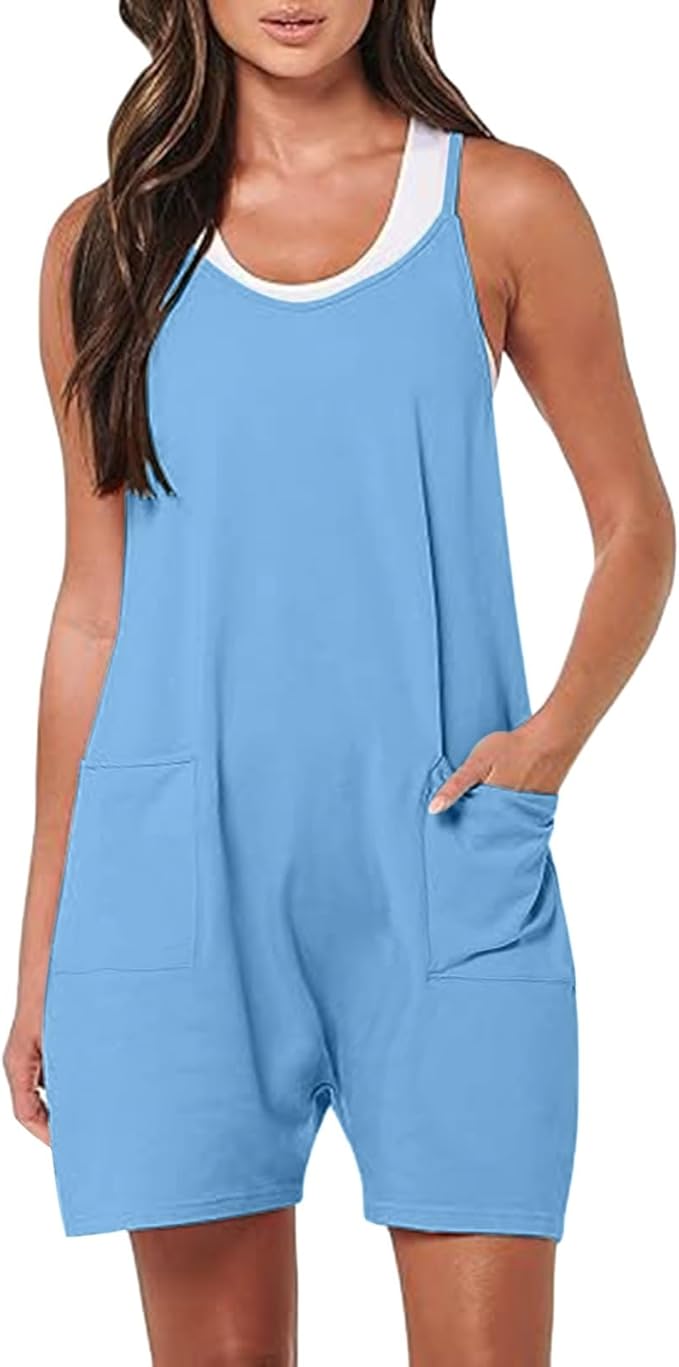 EasyBreezy™ Pocket Suspender Romper