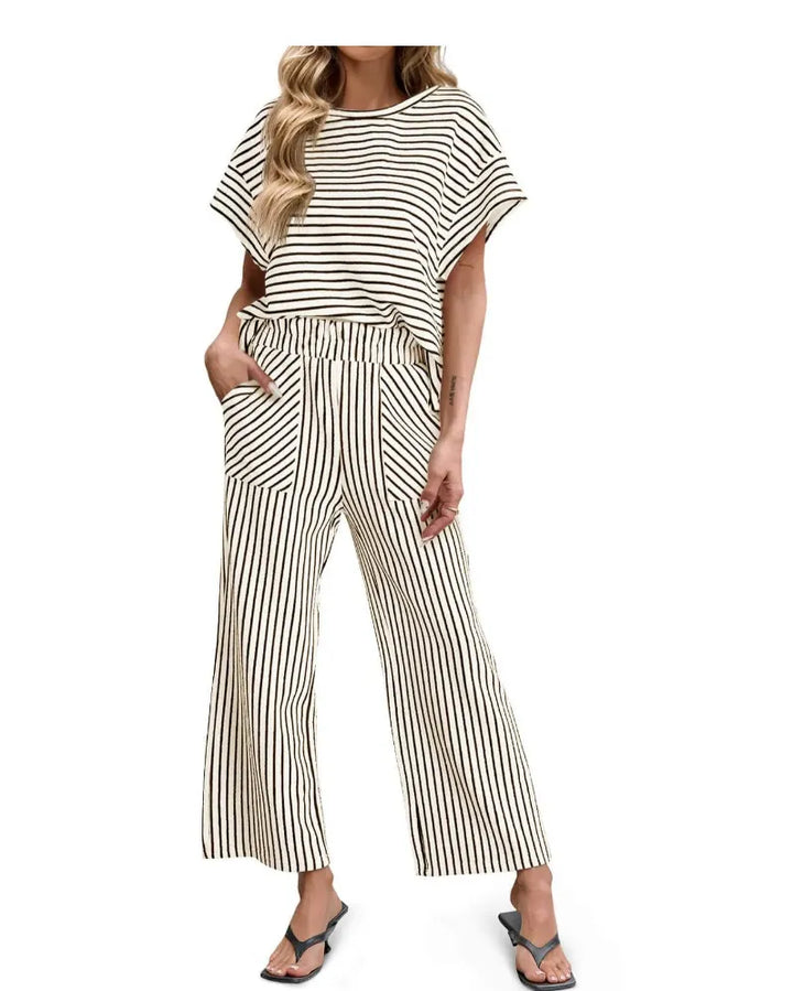 Lunéva™ Striped Lounge Set