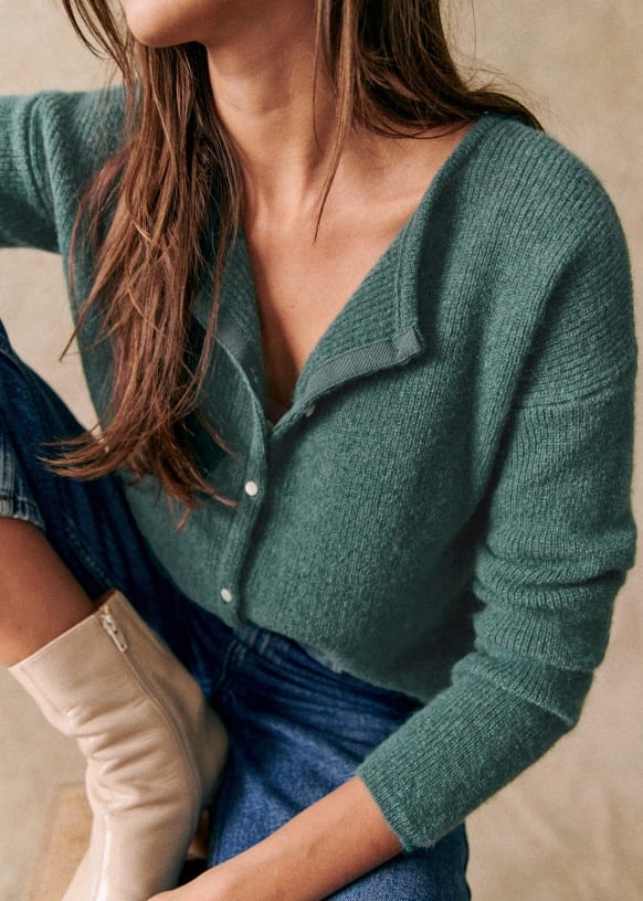 LYSAVYNNE – HERITAGE COZY KNIT CARDIGAN