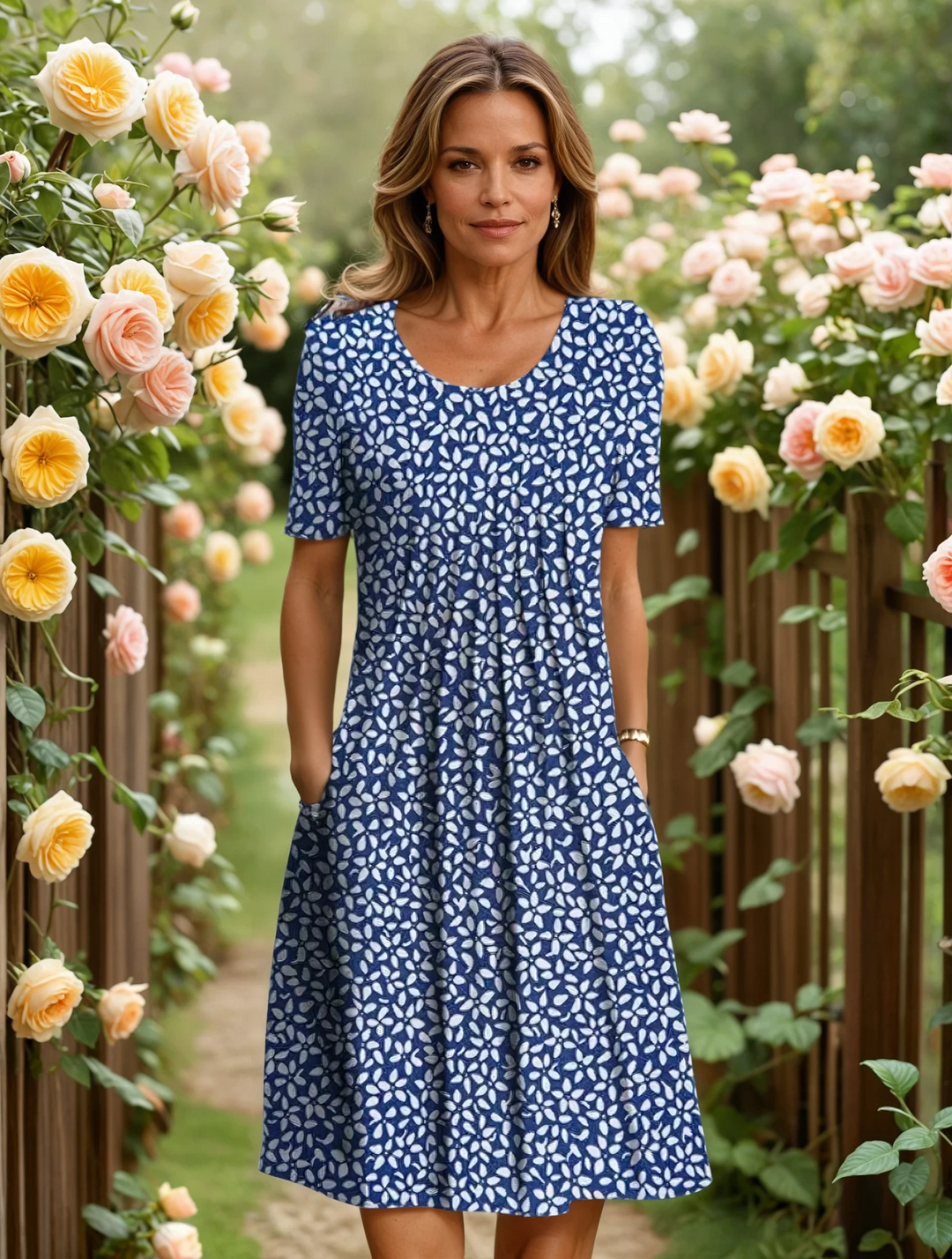 KIRAYA – ELEGANT DRESS WITH TUMMY COVERAGE