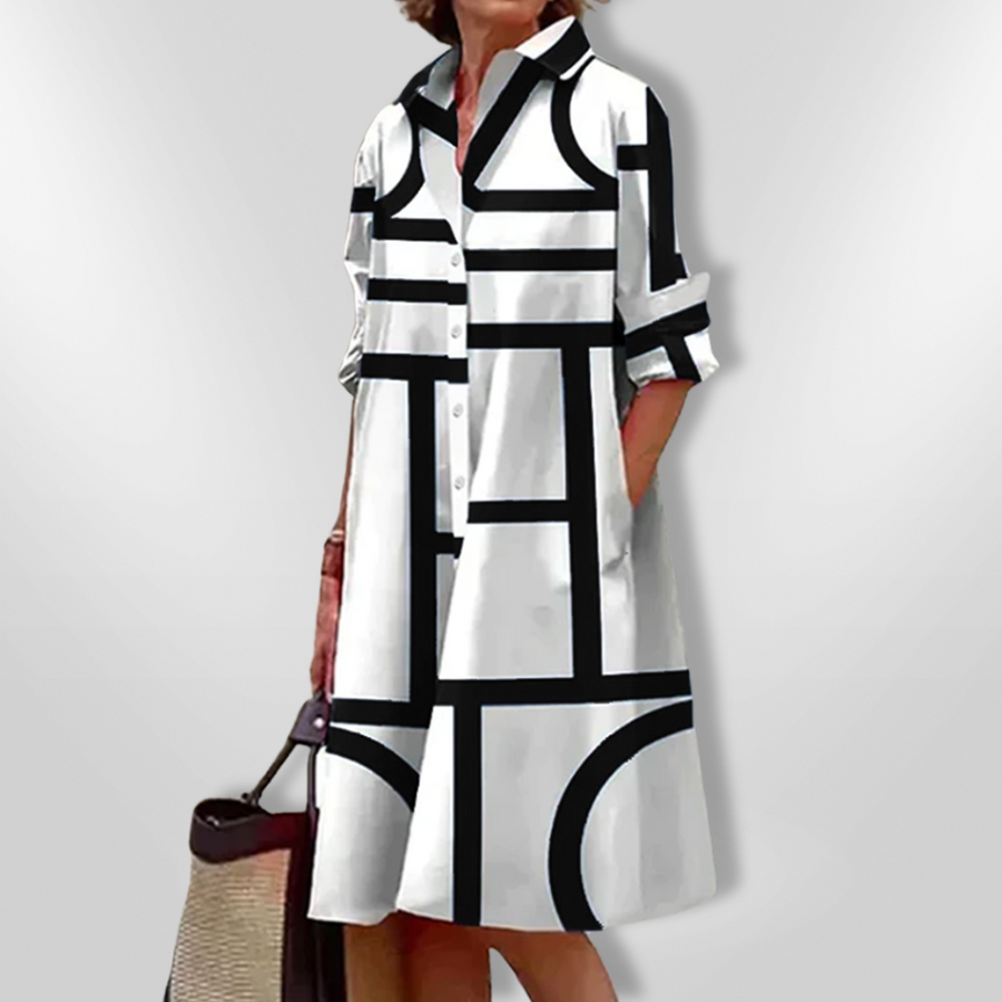 AVELIA – EVERYDAY POCKETED MIDI DRESS