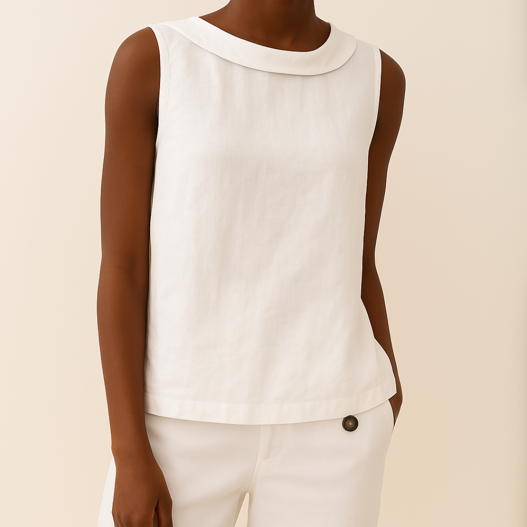 SERENELLE – SLEEVELESS ELEGANT TOP