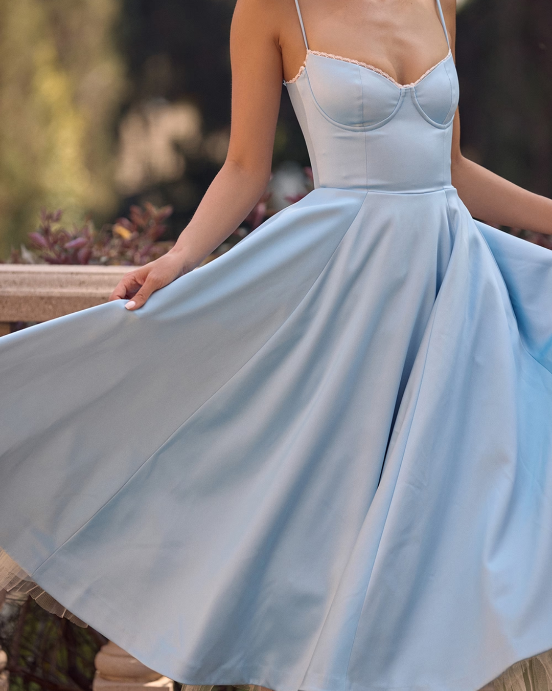 Ophira - Classy Corset Midi Dress