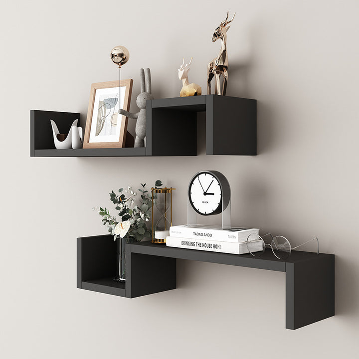 Minimalist Wall Shelves – One or Two Layer Design