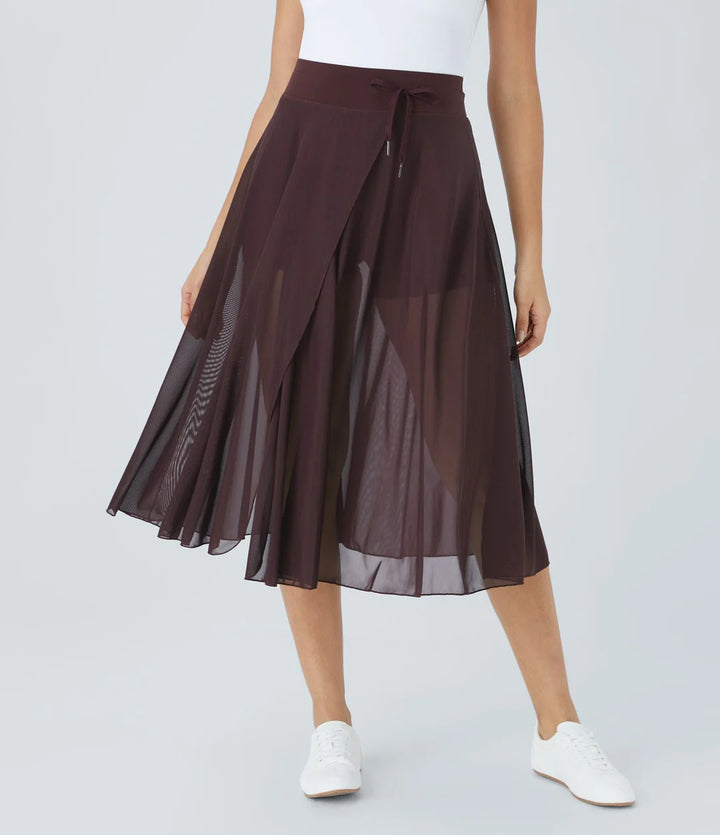 2-in-1 Midi Skirt – Versatile Elegant Skirt for Everyday & Smart Casual Styling