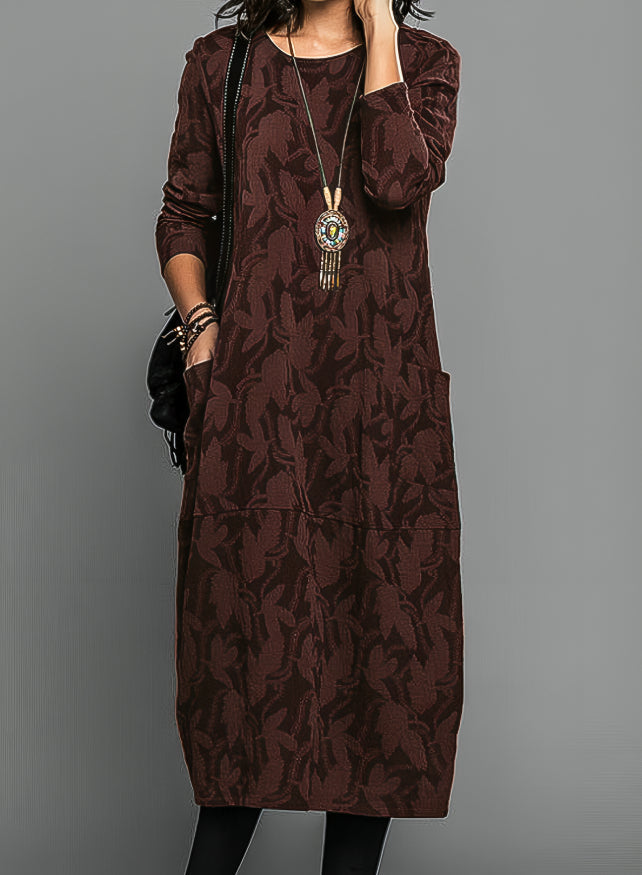 SAVANNAH – BOTANICAL MIDI DRESS