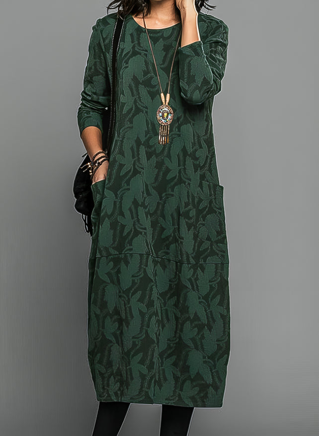 SAVANNAH – BOTANICAL MIDI DRESS