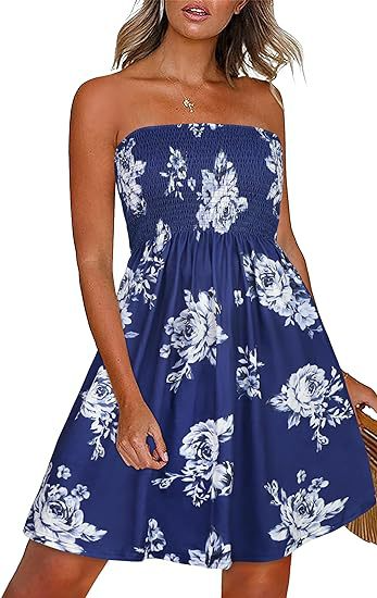 SunMuse™ Backless Floral Summer Dress