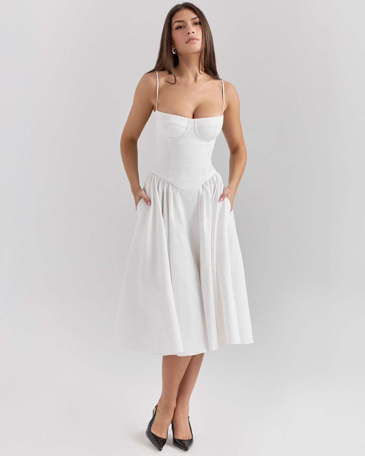 Vestido Midi Francesca Elegante y Versátil