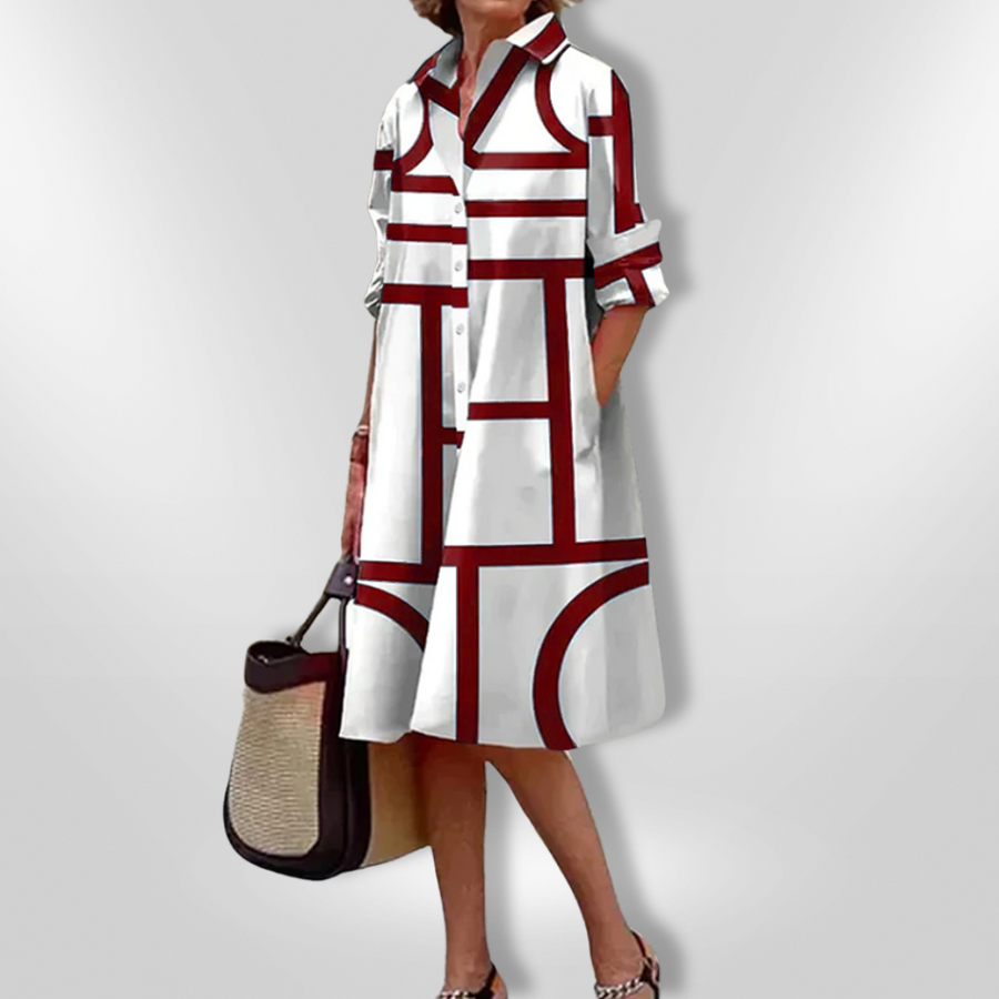 AVELIA – EVERYDAY POCKETED MIDI DRESS