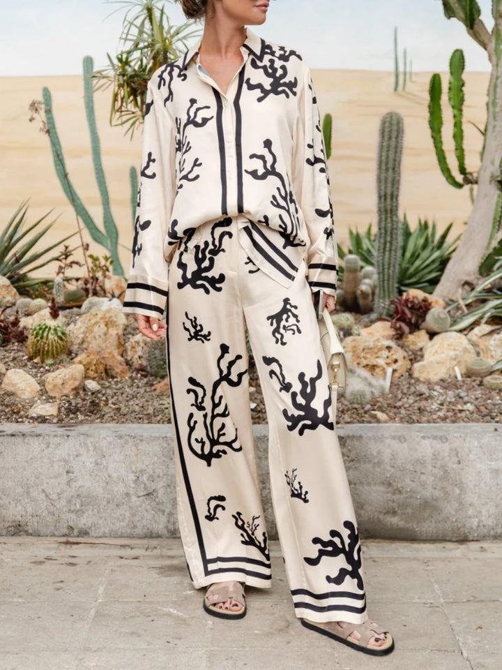 Silk Pajama Set – Soft Lightweight Sleepwear for Elegant Nightwear & Lounge Comfort