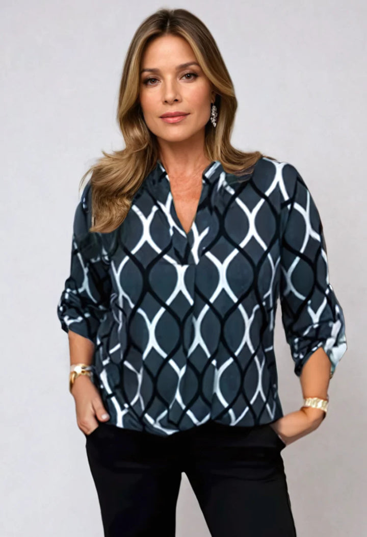 Elegant Everyday Blouse – Lightweight Versatile Top for Casual & Smart Styling