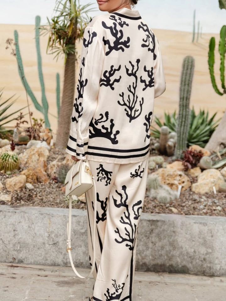 Silk Pajama Set – Soft Lightweight Sleepwear for Elegant Nightwear & Lounge Comfort