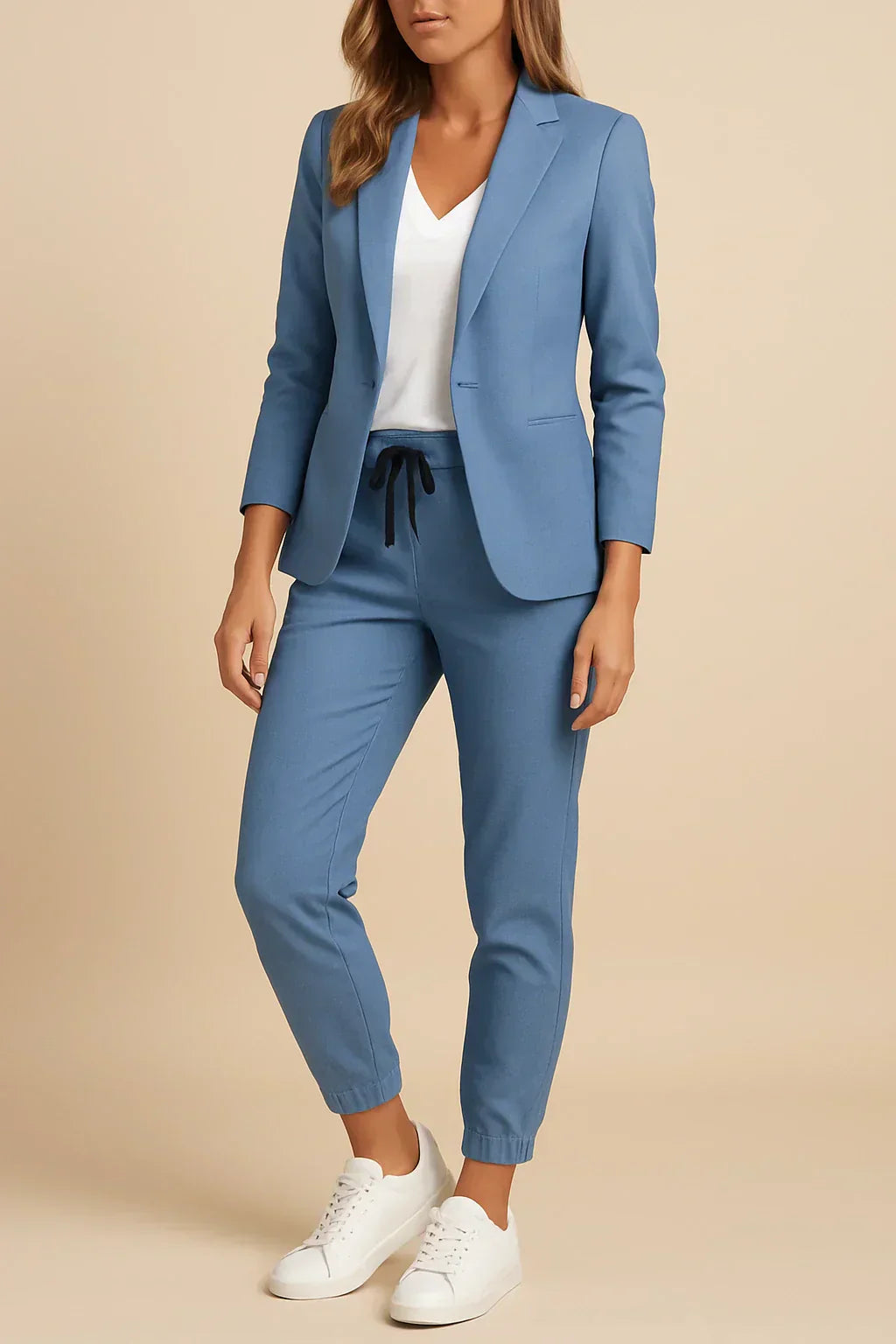 Capri - Ensemble élégant de blazer et pantalon pour femmes au style audacieux