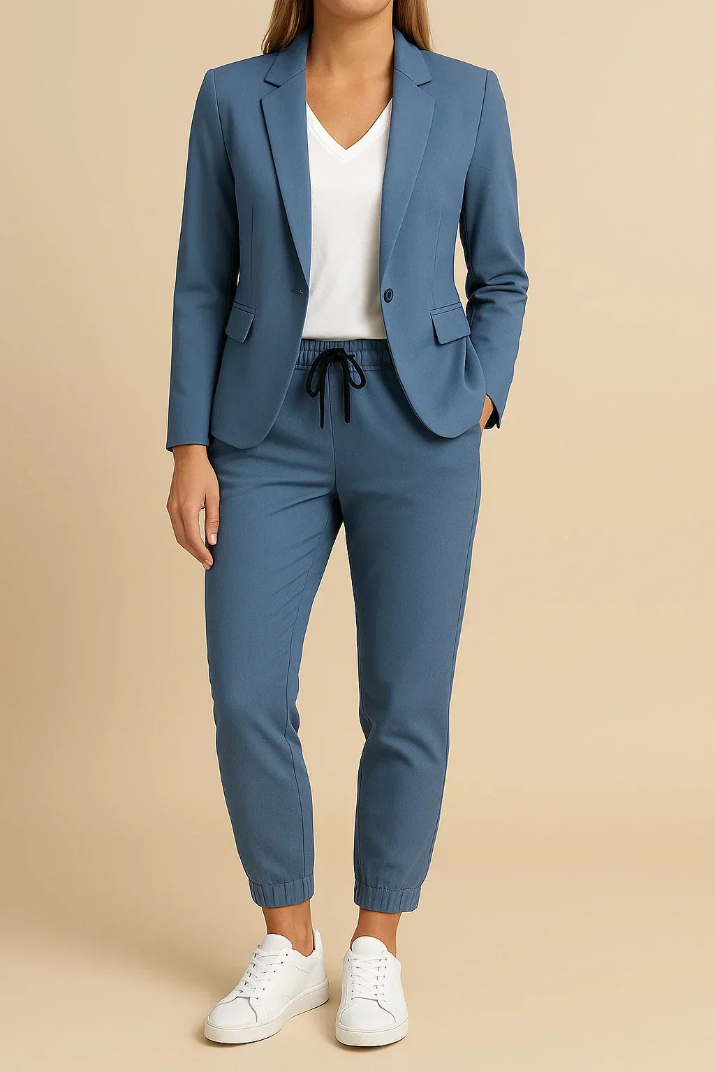 Capri - Ensemble élégant de blazer et pantalon pour femmes au style audacieux