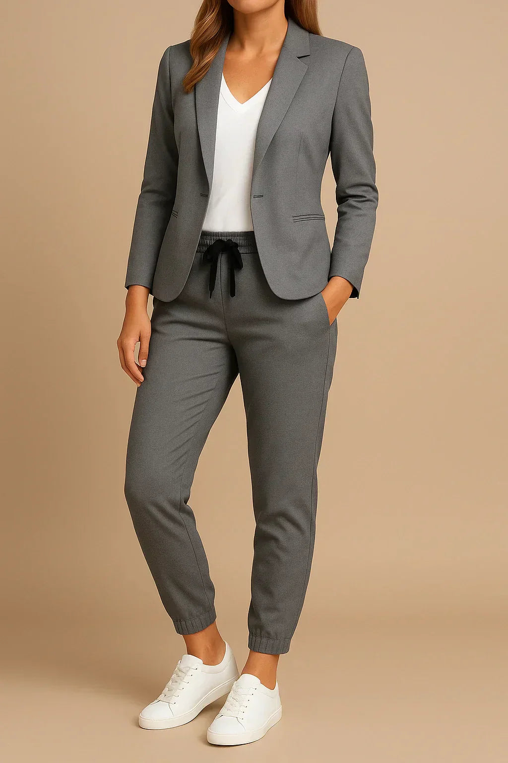 Capri - Ensemble élégant de blazer et pantalon pour femmes au style audacieux