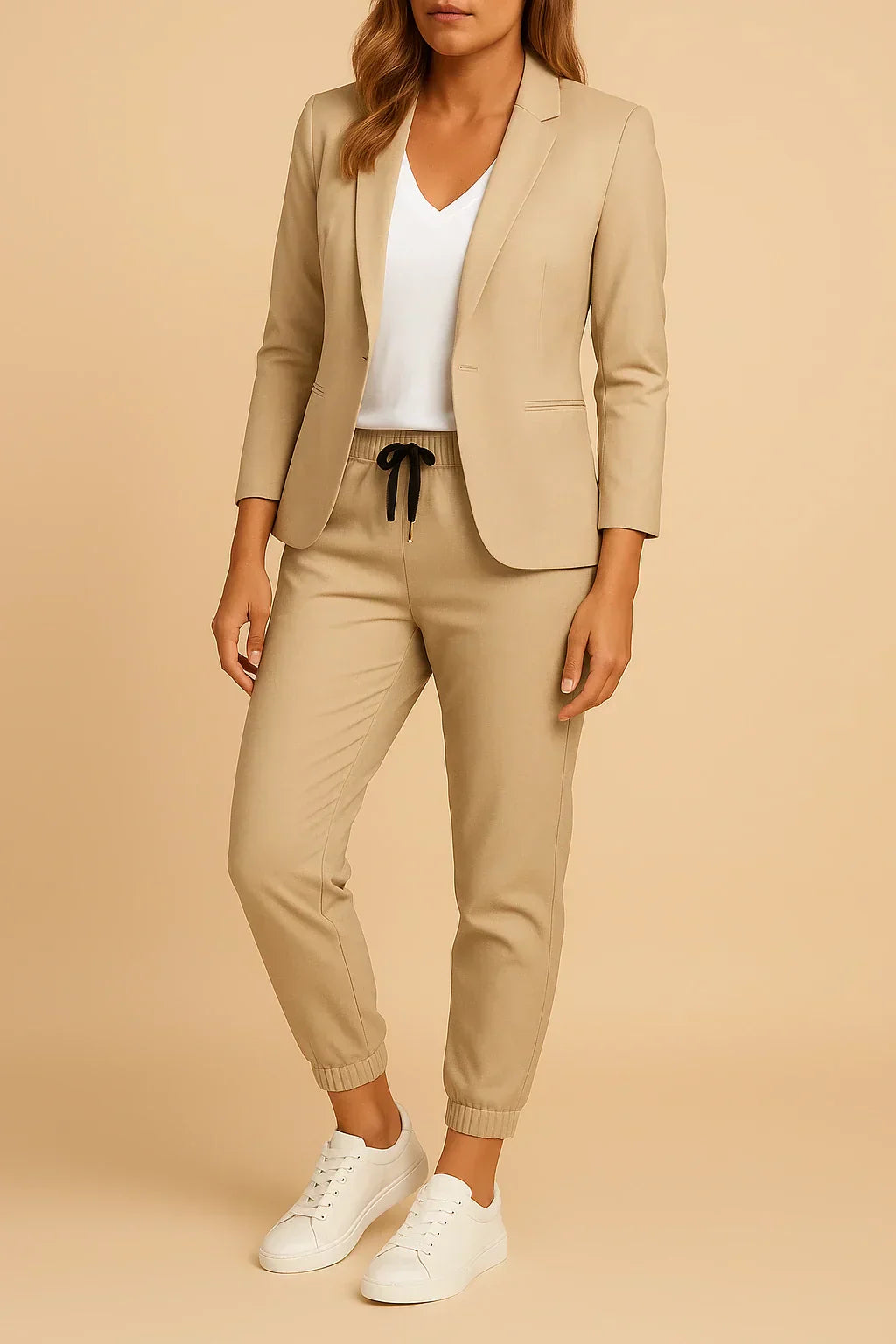 Capri - Ensemble élégant de blazer et pantalon pour femmes au style audacieux