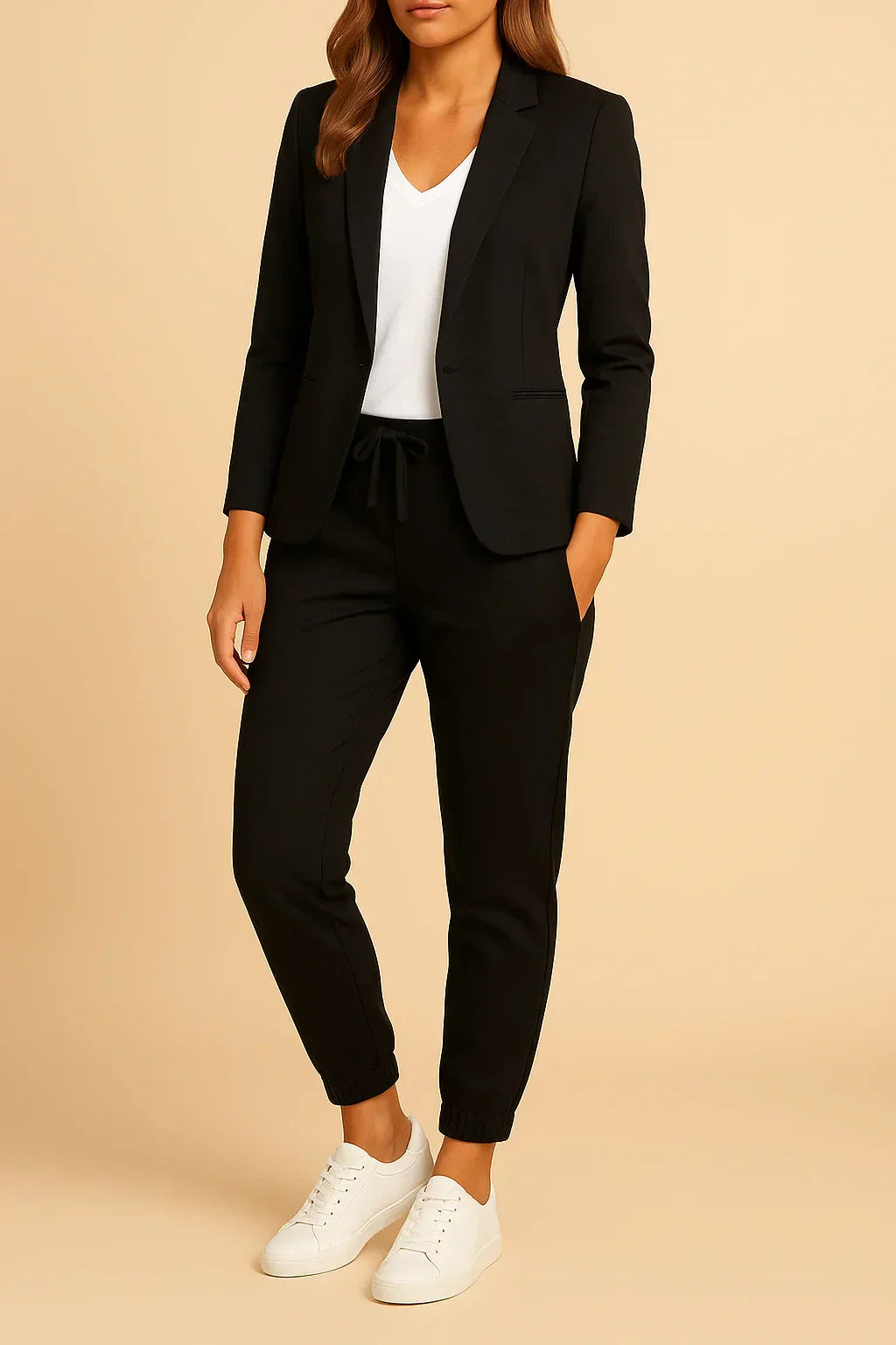 Capri - Ensemble élégant de blazer et pantalon pour femmes au style audacieux