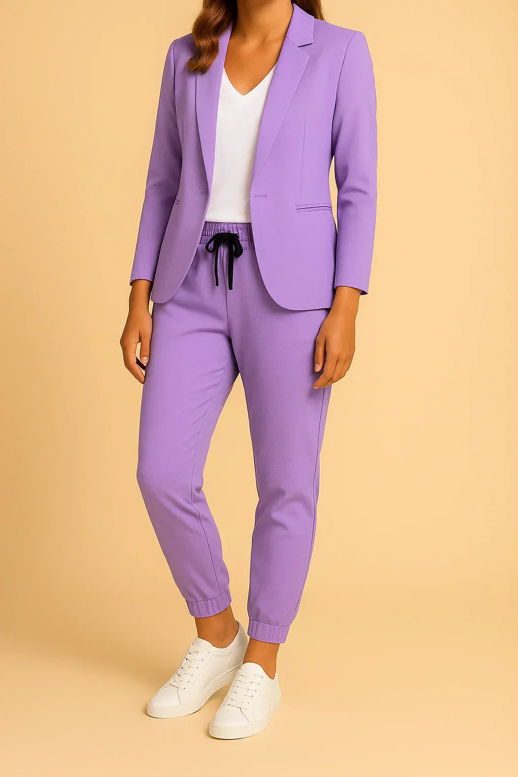 Capri - Ensemble élégant de blazer et pantalon pour femmes au style audacieux