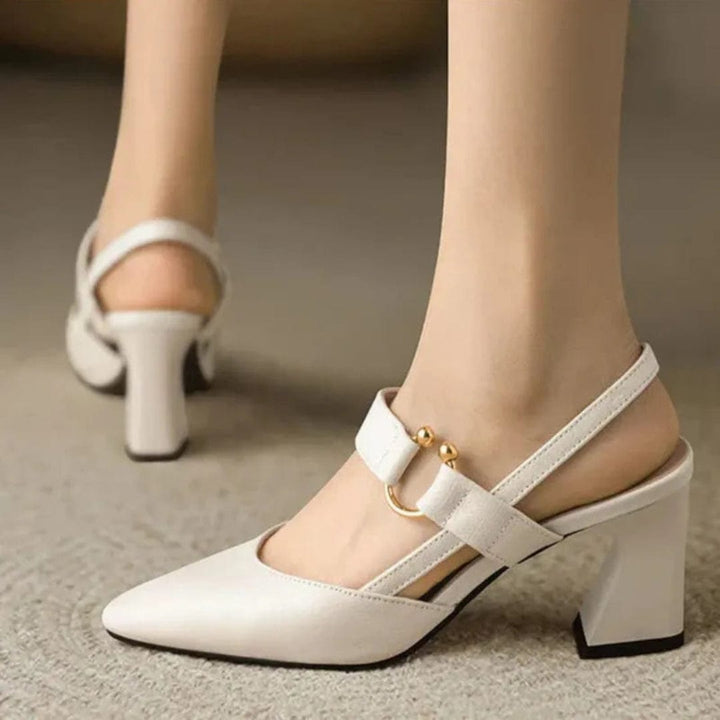 SOLYNTHA – SUPPORTIVE SLINGBACK HEELS WITH ELEGANT DETAILS