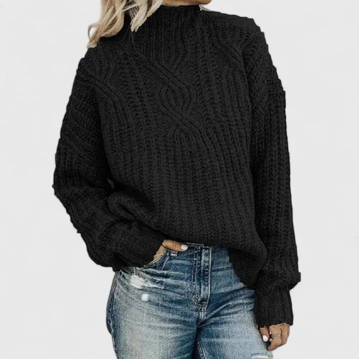 Sophisticated Knit Sweater – Soft Lightweight Pullover for Elegant Everyday Styling