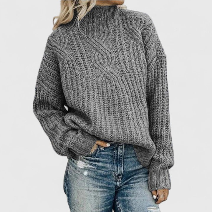 Sophisticated Knit Sweater – Soft Lightweight Pullover for Elegant Everyday Styling