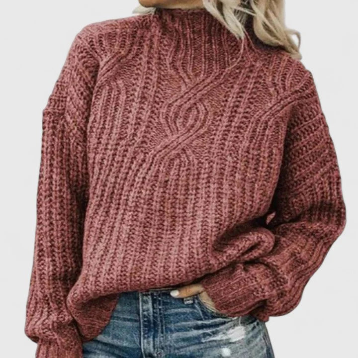 Sophisticated Knit Sweater – Soft Lightweight Pullover for Elegant Everyday Styling