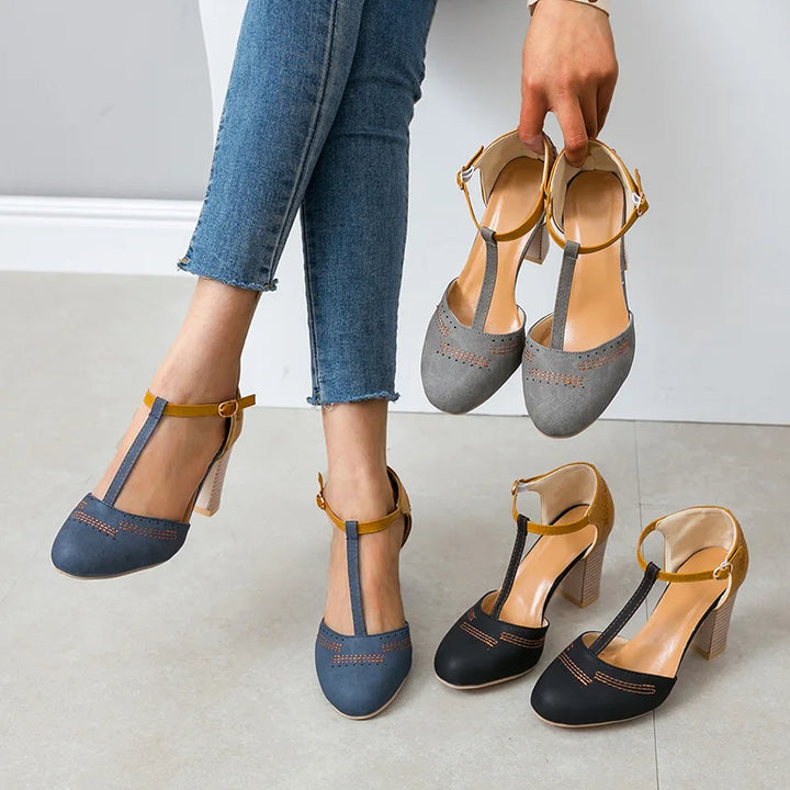 LAINEY – HIGH ELEGANT ORTHOTIC HEELS
