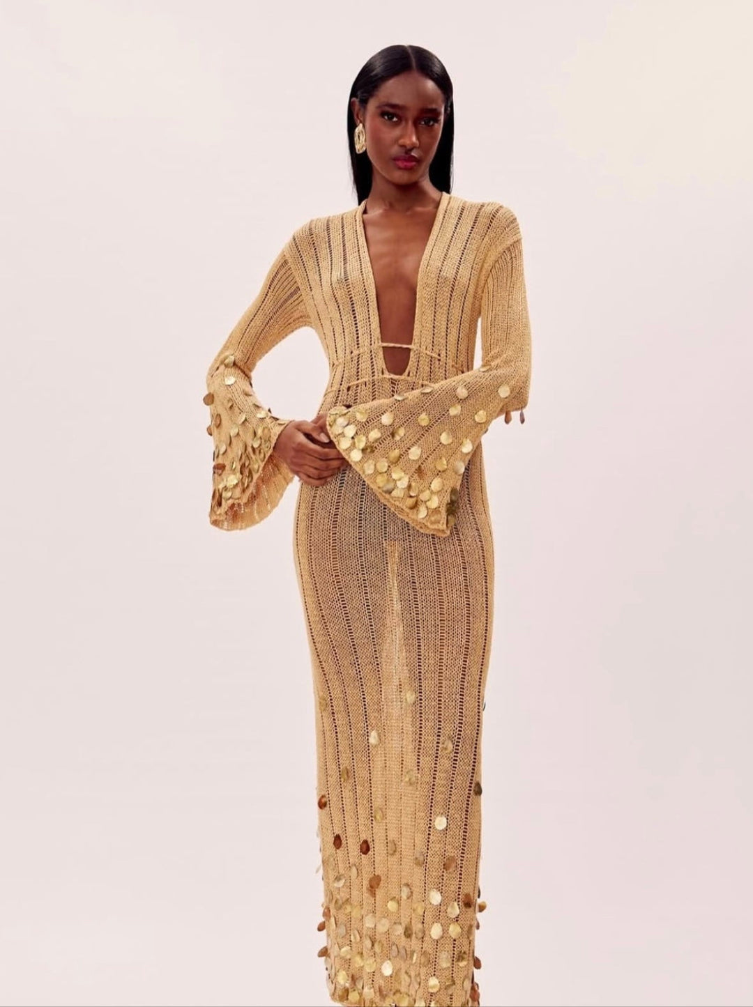 Crochet Maxi Signature Dress