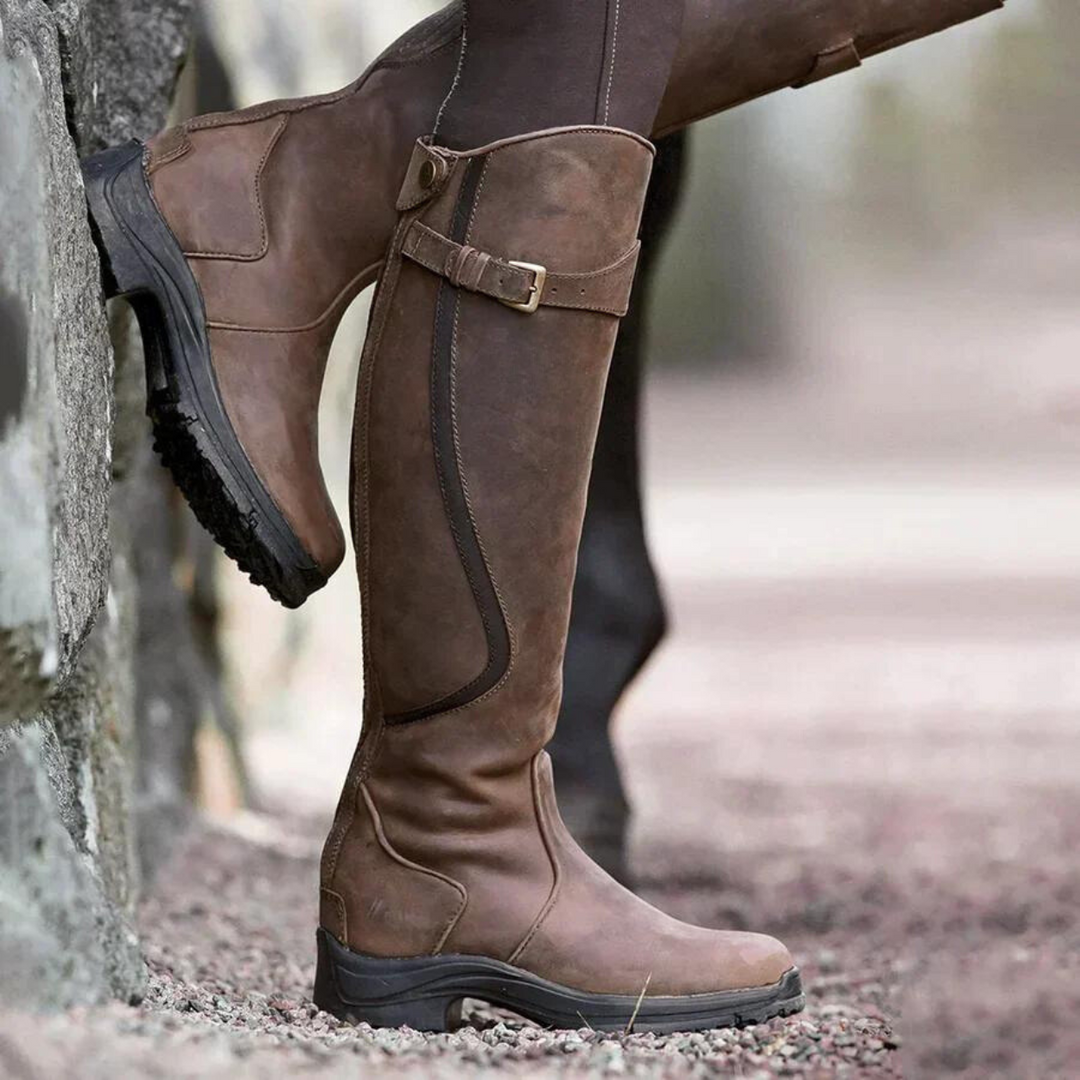 EMILIA – LEATHER STYLISH BOOTS