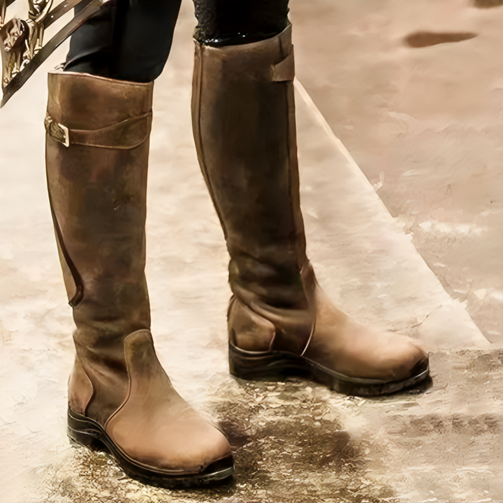 EMILIA – LEATHER STYLISH BOOTS