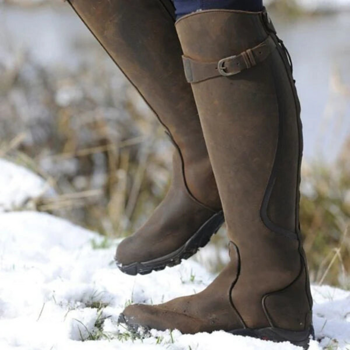 EMILIA – LEATHER STYLISH BOOTS