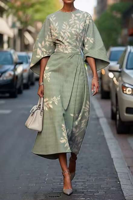 CYTHERALEN – ELEGANT FLORAL DRESS