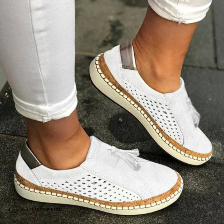 Breathable Orthopedic Summer Slip-On Shoes – Lightweight Cushioned Comfort Shoes for Everyday Walking
